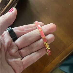 kate spade Pink and Gold Bracelet